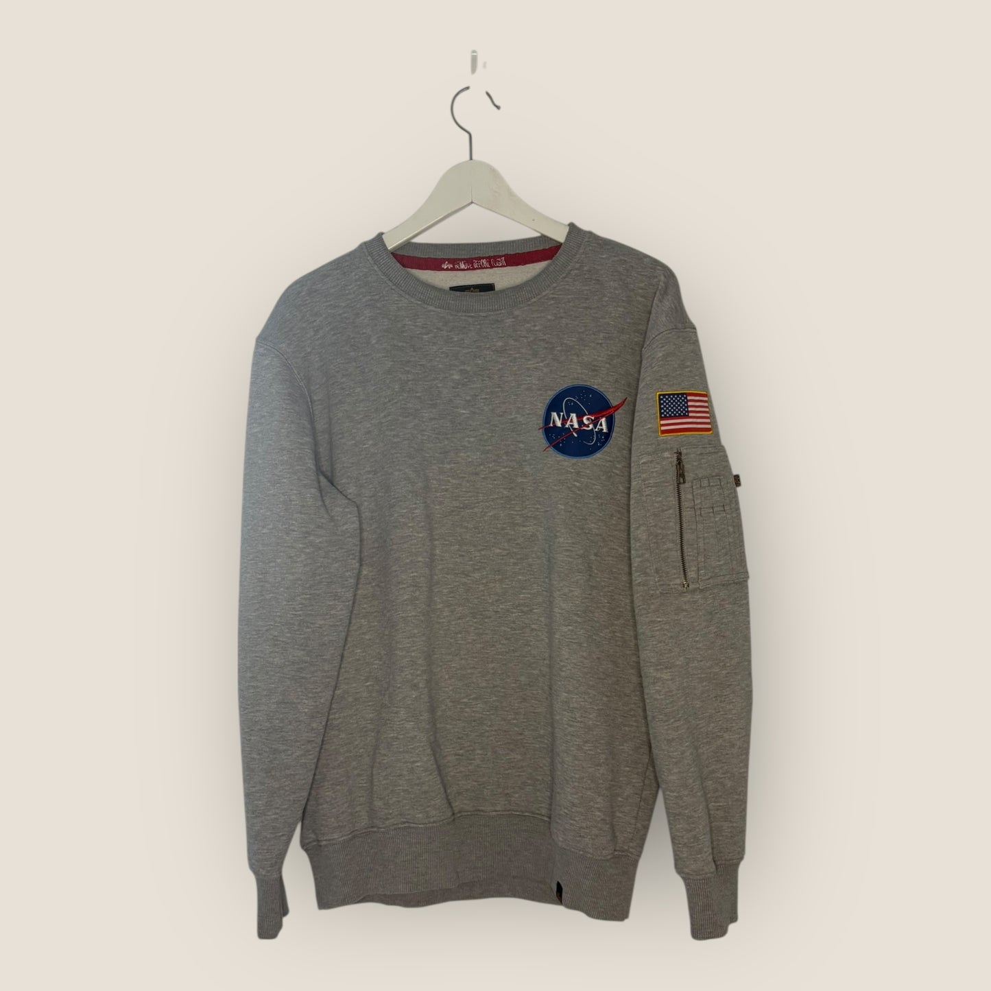 Sudadera Alpha Industries x Nasa