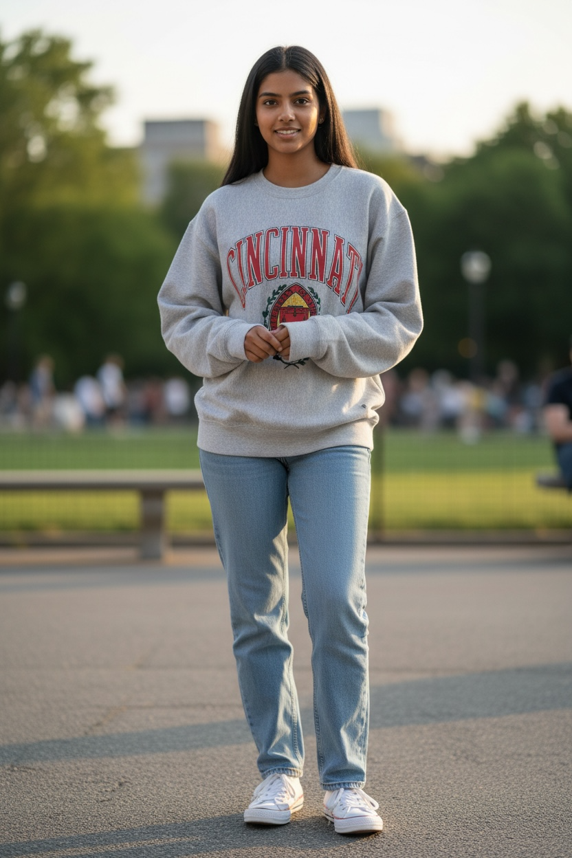 Sudadera Cincinnati Univ. 90's