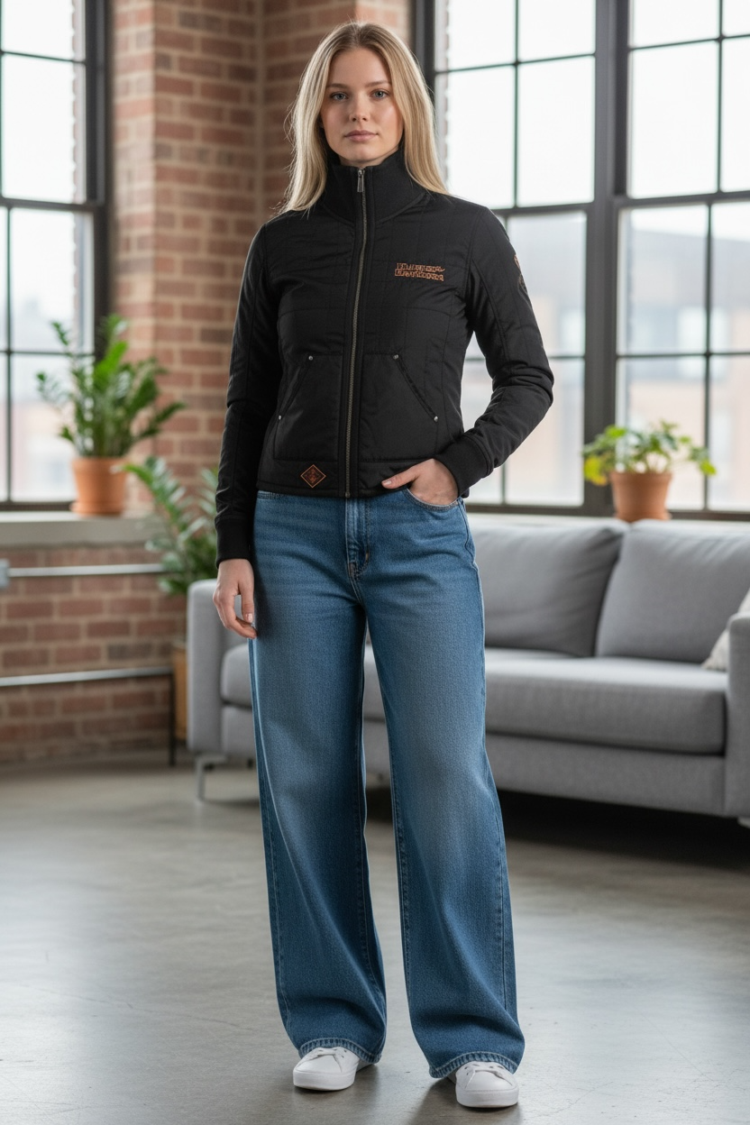 Bomber y2k Harley Davidson