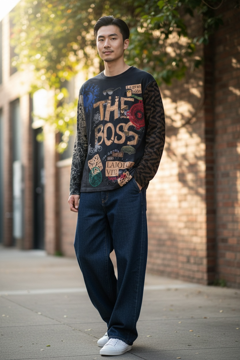 Camiseta y2k Desigual