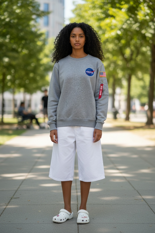 Sudadera Alpha Industries x Nasa