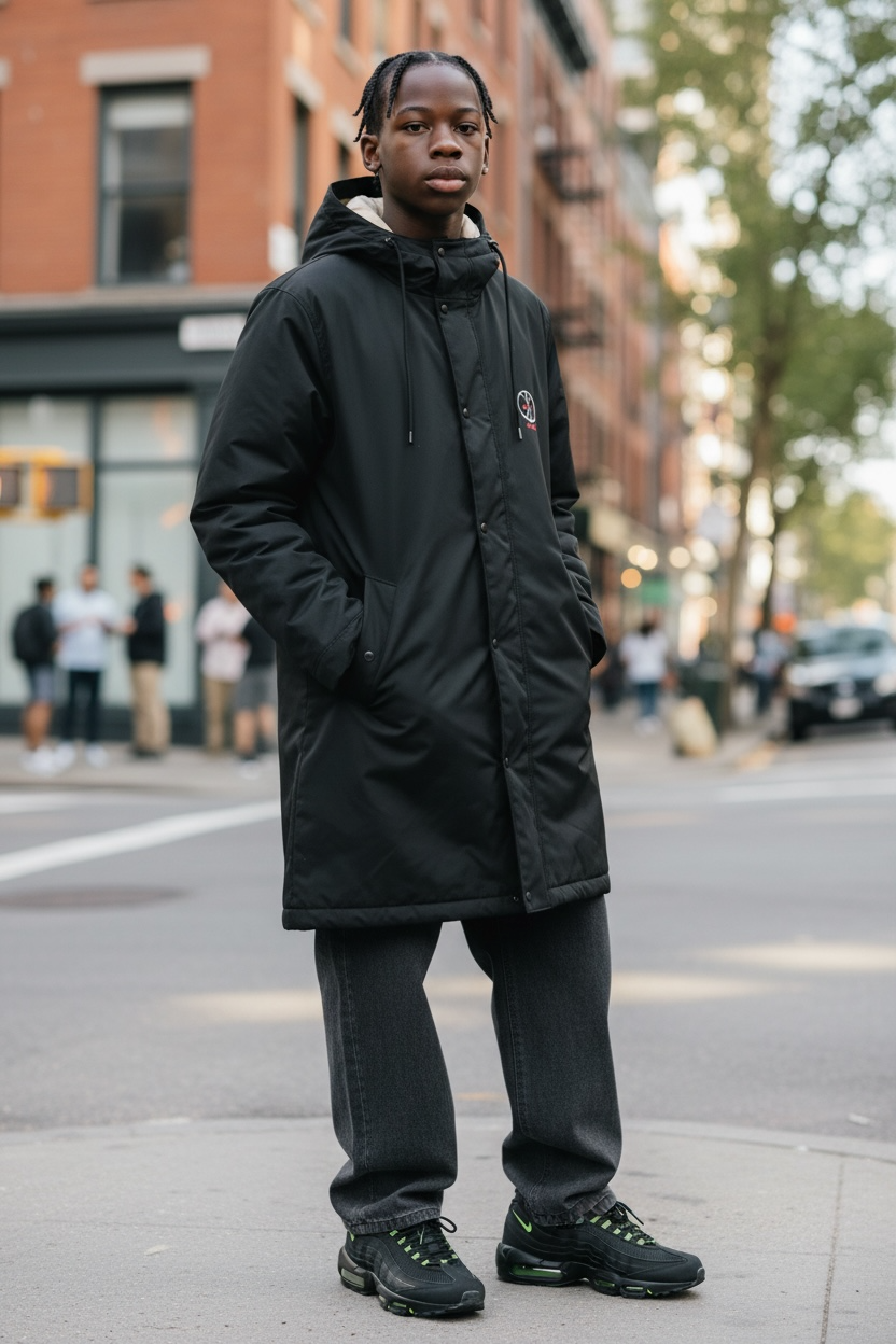 Abrigo 3/4 90's Nike