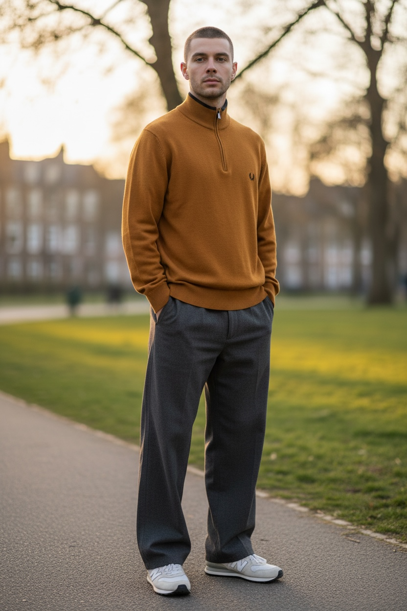 Quarter zip sweater Fred Perry