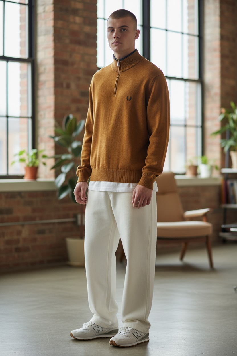 Quarter zip sweater Fred Perry